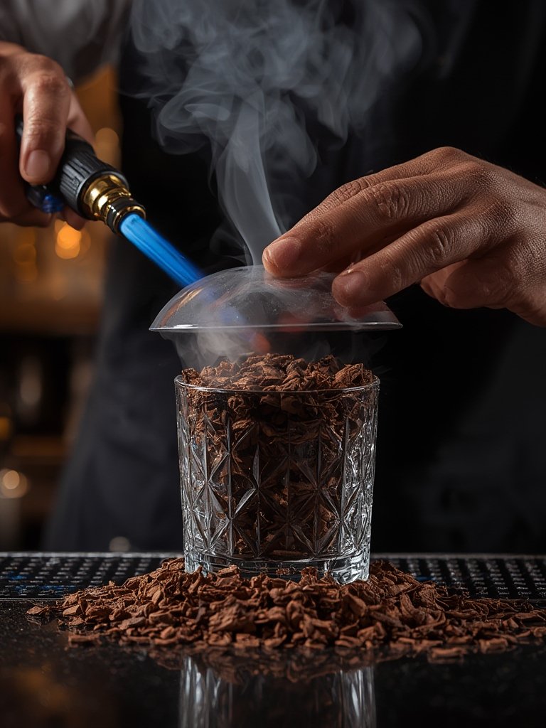 cocktail smoker wood chips flavors - Illustration 2