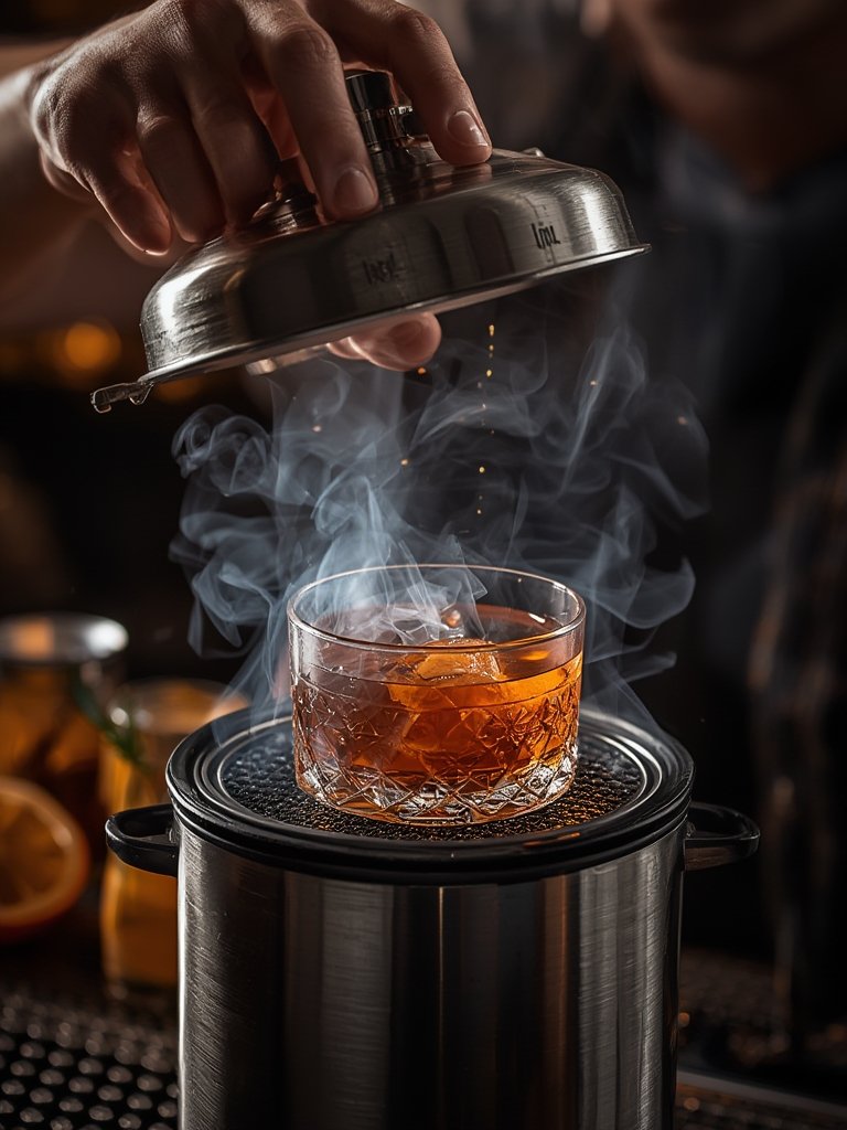 electric cocktail smoker kit - Illustration 2