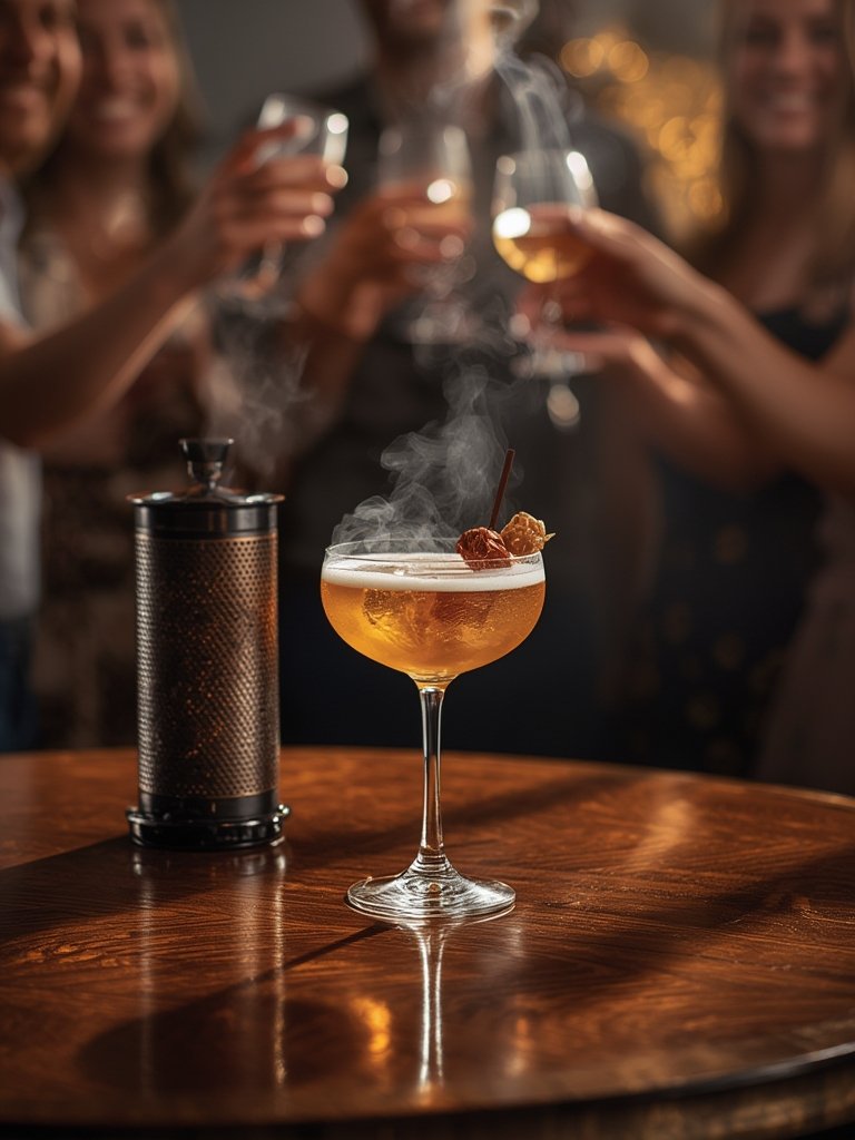 electric cocktail smoker kit - Illustration 3