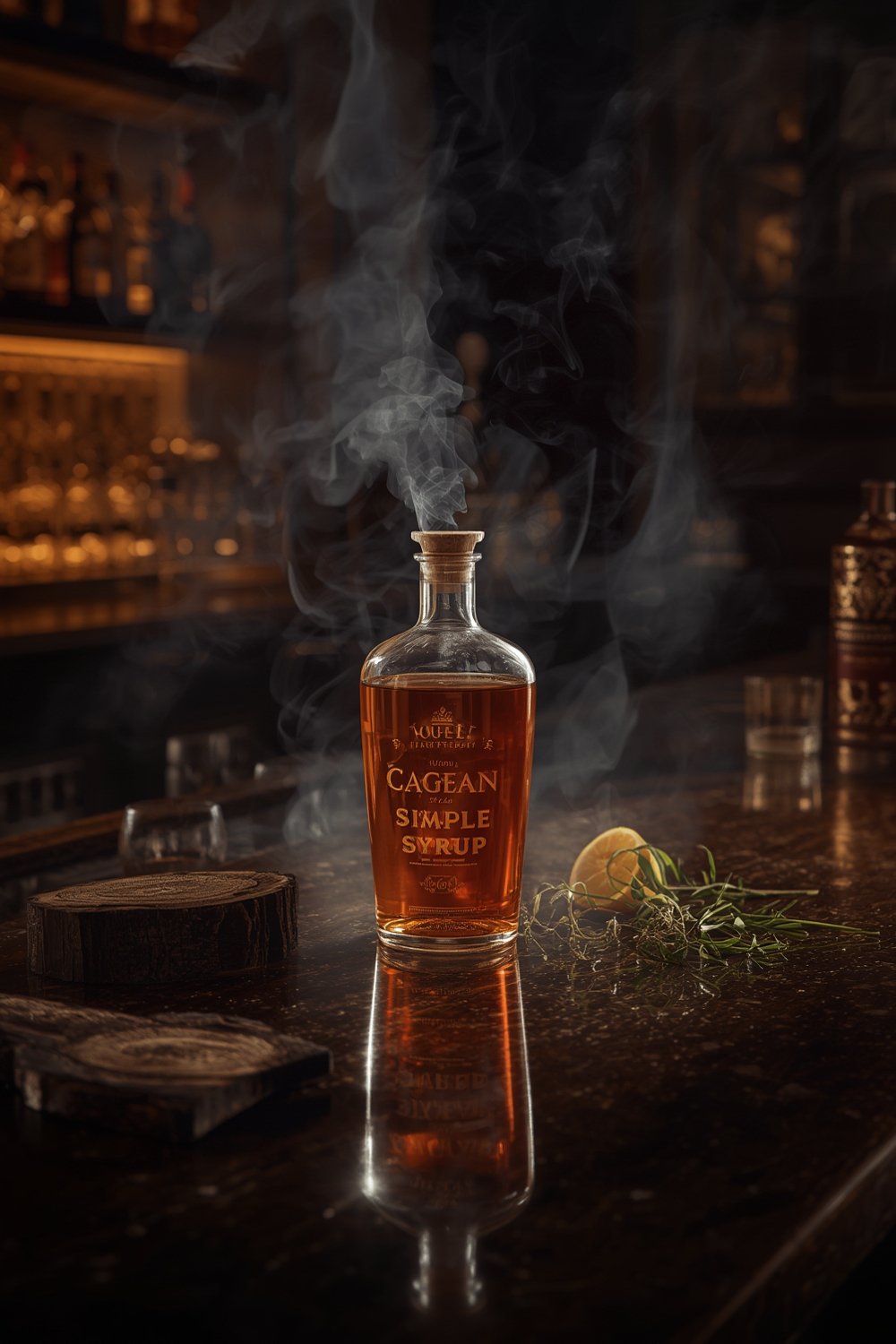 smoked simple syrup - Illustration 1