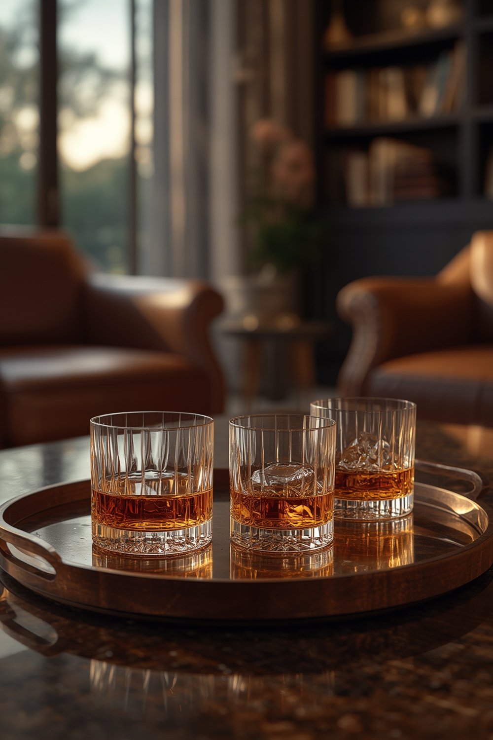 whiskey glasses product view